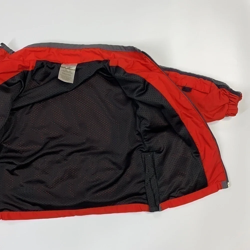 Nike Boys Red Gray Jacket Size 2 Toddler